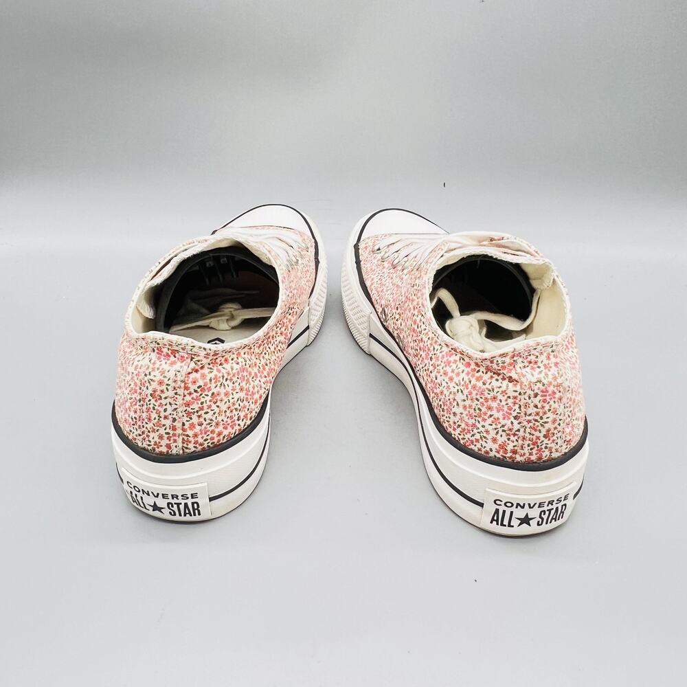 Converse Shoes Womens 6.5 Pink Floral Chuck Taylor All Star Platform Sneakers - Picture 6 of 11